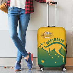 Luggage Cover Kangaroo Australian Coat Of Arms