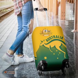 Luggage Cover Kangaroo Australian Coat Of Arms