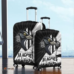 Amazing Aussie Collingwood Breaking Through Fan Design Luggage Cover