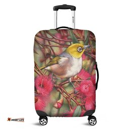 Amazing Aussie Australia Silvereye Silvereye and Gum Blossom Luggage Cover