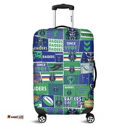 Amazing Aussie Canberra Raiders Team Of Us Die Hard Fan Supporters Comic Style Luggage Cover