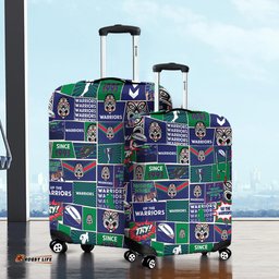 Amazing Aussie New Zealand Warriors Team Of Us Die Hard Fan Supporters Comic Style Luggage Cover