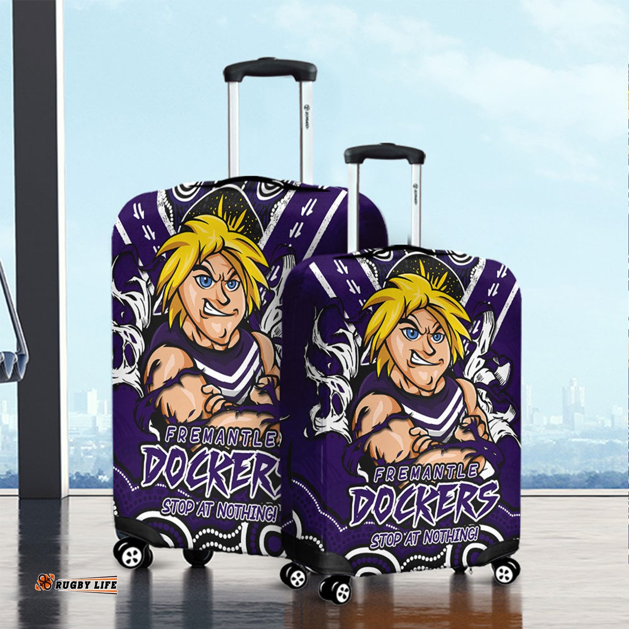 Amazing Aussie Fremantle Ripped Legacy Of The Game Luggage Cover