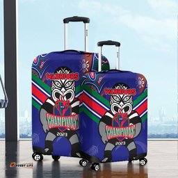 Amazing Aussie New Zealand Warriors Talent Win Games But Teamwork And Intelligence Win Championships With Aboriginal Style Luggage Cover