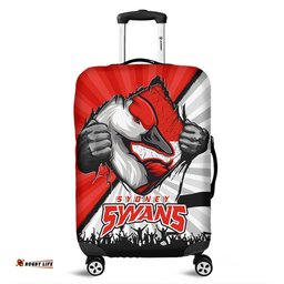 Amazing Aussie Sydney Swans Breaking Through Fan Design Luggage Cover