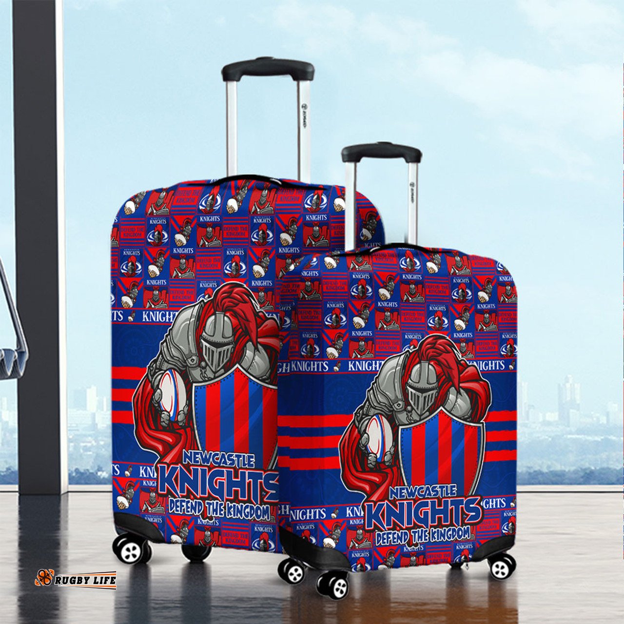 Amazing Aussie Newcastle Knights Champion’s Pride Comic Style Luggage Cover