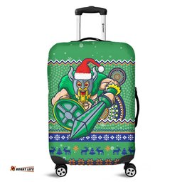 Amazing Aussie Canberra Raiders Australia Ugly Xmas With Aboriginal Patterns For Die Hard Fans Luggage Cover