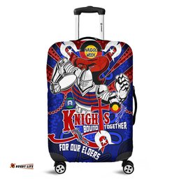 Amazing Aussie Newcastle Knights Naidoc Week Custom Newcastle Knights Naidoc Week For Our Elders Knights Bound Together Luggage Cover