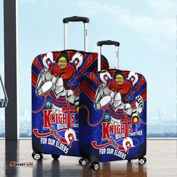 Amazing Aussie Newcastle Knights Naidoc Week Custom Newcastle Knights Naidoc Week For Our Elders Knights Bound Together Luggage Cover