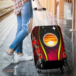 Amazing Aussie Australia Australian Aboriginal Inspired Flags Symbolic Meaning Luggage Cover
