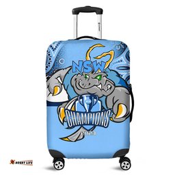 Amazing Aussie Cockroach Talent Win Games But Teamwork And Intelligence Win Championships With Aboriginal Style Luggage Cover