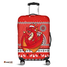Amazing Aussie St. George Illawarra Dragons Australia Ugly Xmas With Aboriginal Patterns For Die Hard Fans Luggage Cover