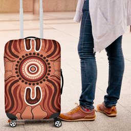 Aboriginal Luggage Covers Indigenous Art Patterns Ver02
