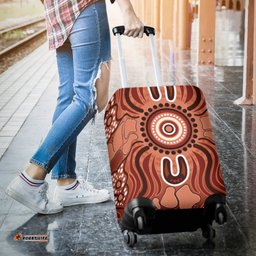 Aboriginal Luggage Covers Indigenous Art Patterns Ver02