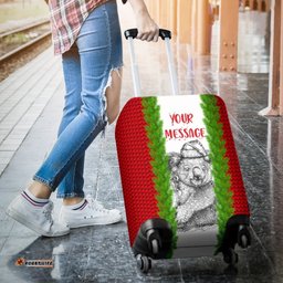 Custom Australia Christmas Luggage Covers Merry Christmas Koala