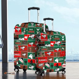 Amazing Aussie South Sydney Rabbitohs Team Of Us Die Hard Fan Supporters Comic Style Luggage Cover