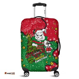 Amazing Aussie South Sydney Rabbitohs Custom Let's Get Lit Chrisse Pressie Luggage Cover