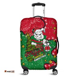 Amazing Aussie South Sydney Rabbitohs Custom Let's Get Lit Chrisse Pressie Luggage Cover