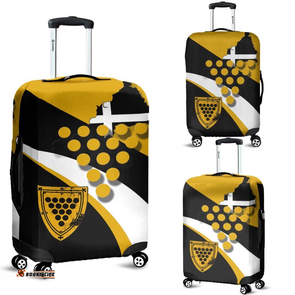 Cornwall Celtic Luggage Covers Cornish Flag With Duke of Cornwall Version 2