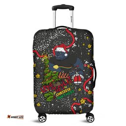 Amazing Aussie Penrith Panthers Christmas Custom Let's Get Lit Chrisse Pressie Luggage Cover