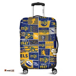 Amazing Aussie Parramatta Eels Team Of Us Die Hard Fan Supporters Comic Style Luggage Cover