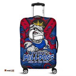 Amazing Aussie Western Bulldogs Ripped Legacy Of The Game Luggage Cover