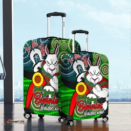 Amazing Aussie South Sydney Rabbitohs Custom Rabbitohs Bunnies Naidoc Week For Our Elders With Dot Bunnies Sport Style Luggage Cover