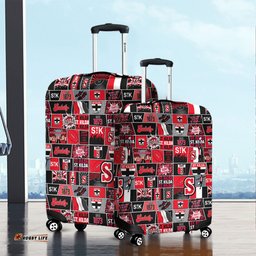 Amazing Aussie St Kilda Legacy Of The Pride Comic Style Luggage Cover