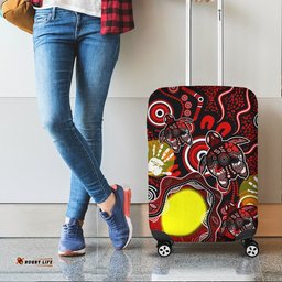 Aboriginal Flag NAIDOC Turtle Luggage