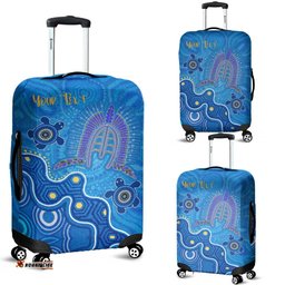 Torres Strait Personalised Luggage Covers Dhari And Turtle