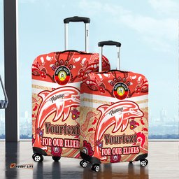 Amazing Aussie Redcliffe Dolphins Naidoc Week Custom For Our Elders Home Jersey Luggage Cover