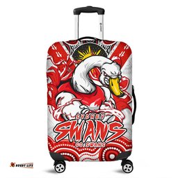 Amazing Aussie Sydney Swans Ripped Legacy Of The Game Luggage Cover