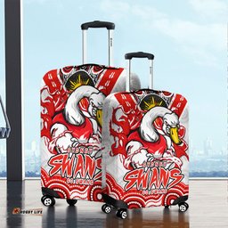 Amazing Aussie Sydney Swans Ripped Legacy Of The Game Luggage Cover