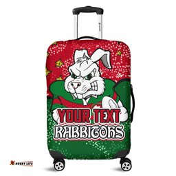 Amazing Aussie South Sydney Rabbitohs Team With Dot And Star Patterns For Tough Fan Luggage Cover