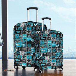 Amazing Aussie Port Adelaide Legacy Of The Pride Comic Style Luggage Cover