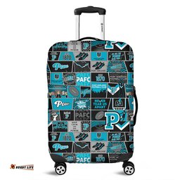 Amazing Aussie Port Adelaide Legacy Of The Pride Comic Style Luggage Cover