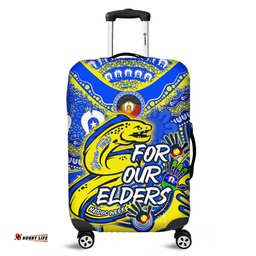 Amazing Aussie Parramatta Eels Naidoc Week Custom For Our Elders Run to Paradise Luggage Cover