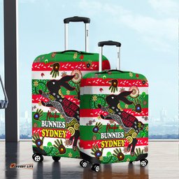 Amazing Aussie South Sydney Rabbitohs Custom For Our Elders Aboriginal Inspired Luggage Cover