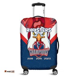 Amazing Aussie Sydney Roosters Talent Win Games But Teamwork And Intelligence Win Championships With Aboriginal Style Luggage Cover
