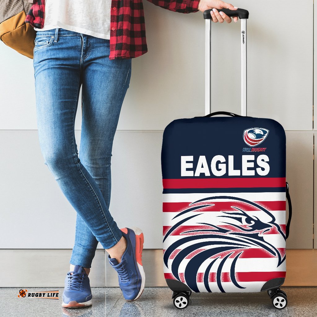 USA Rugby Luggage Covers Eagles Simple Style Navy