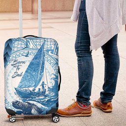 New Zealand Saling Luggage Cover Aotearoa Yacht Racing Born To Sail