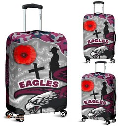 Sea Eagles Luggage Covers ANZAC Day Aboriginal style