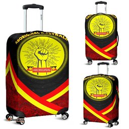Luggage Covers Aboriginal Flag And Animals Pattern