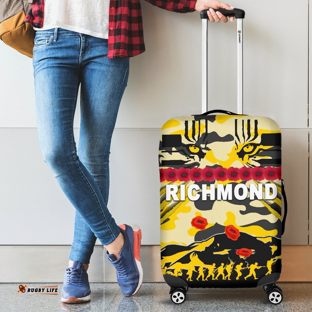 Richmond Tigers Luggage Covers ANZAC Day Country Style