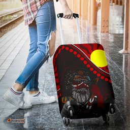 Aboriginal Luggage Covers Indigenous People And Sun