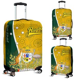 Personalised Luggage Covers Australia Coat Of Arm In Rugby Style