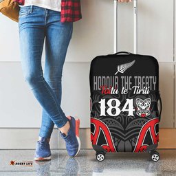 Toitu Te Tiriti 1840 Aotearoa Luggage Cover Stand Together Stand Stronger