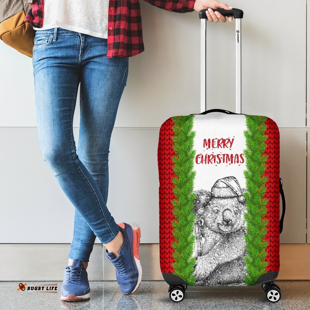 Australia Christmas Luggage Covers Merry Christmas Koala