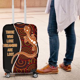 Aboriginal Luggage Covers Indigenous Lizard Dreaming