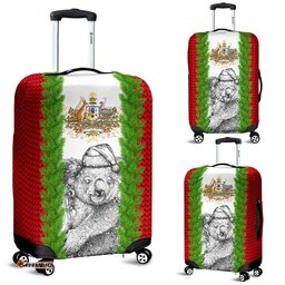 Australia Christmas Luggage Covers Australian Coat Of Arms Merry Christmas Koala